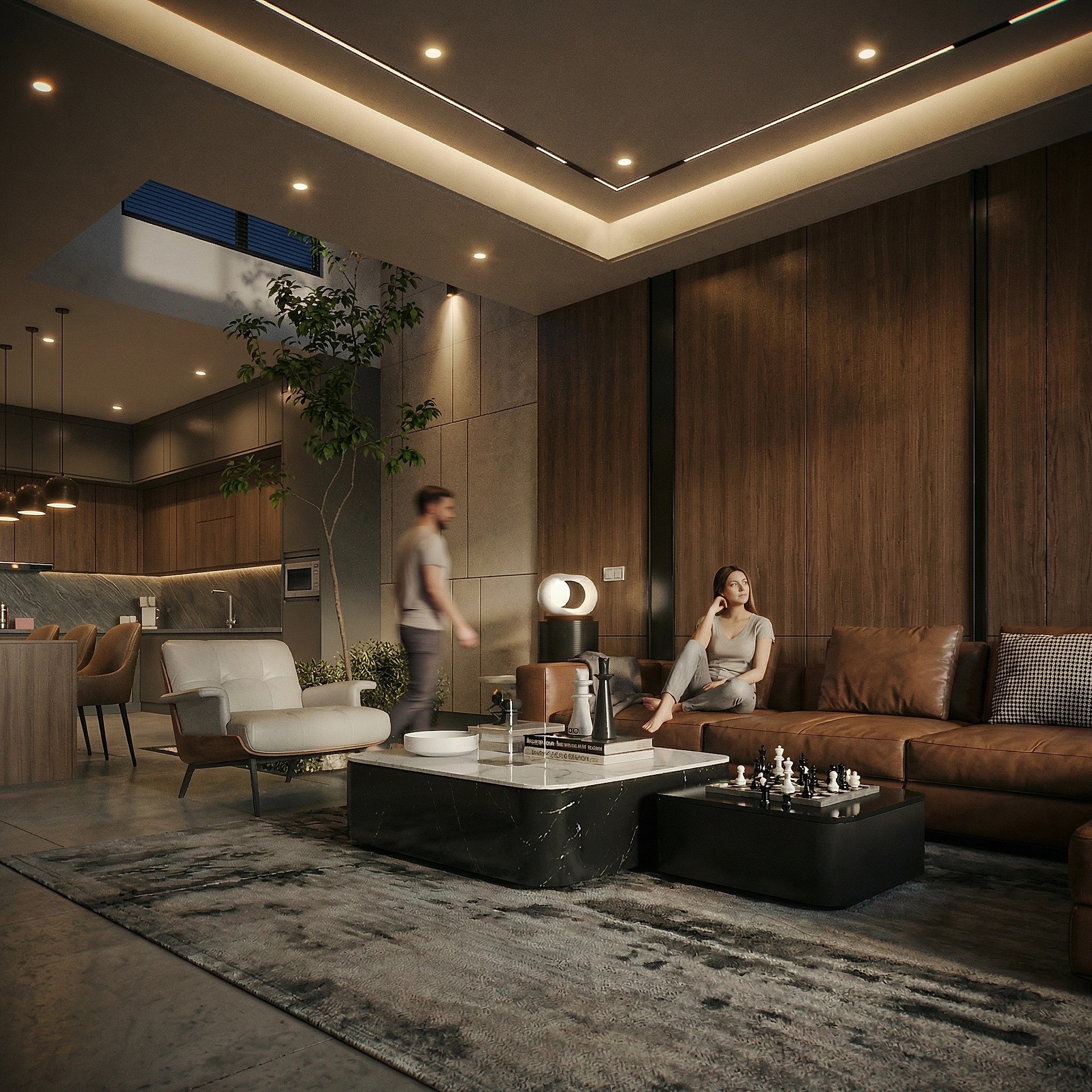 AI render produced from a 3ds Max scene 1