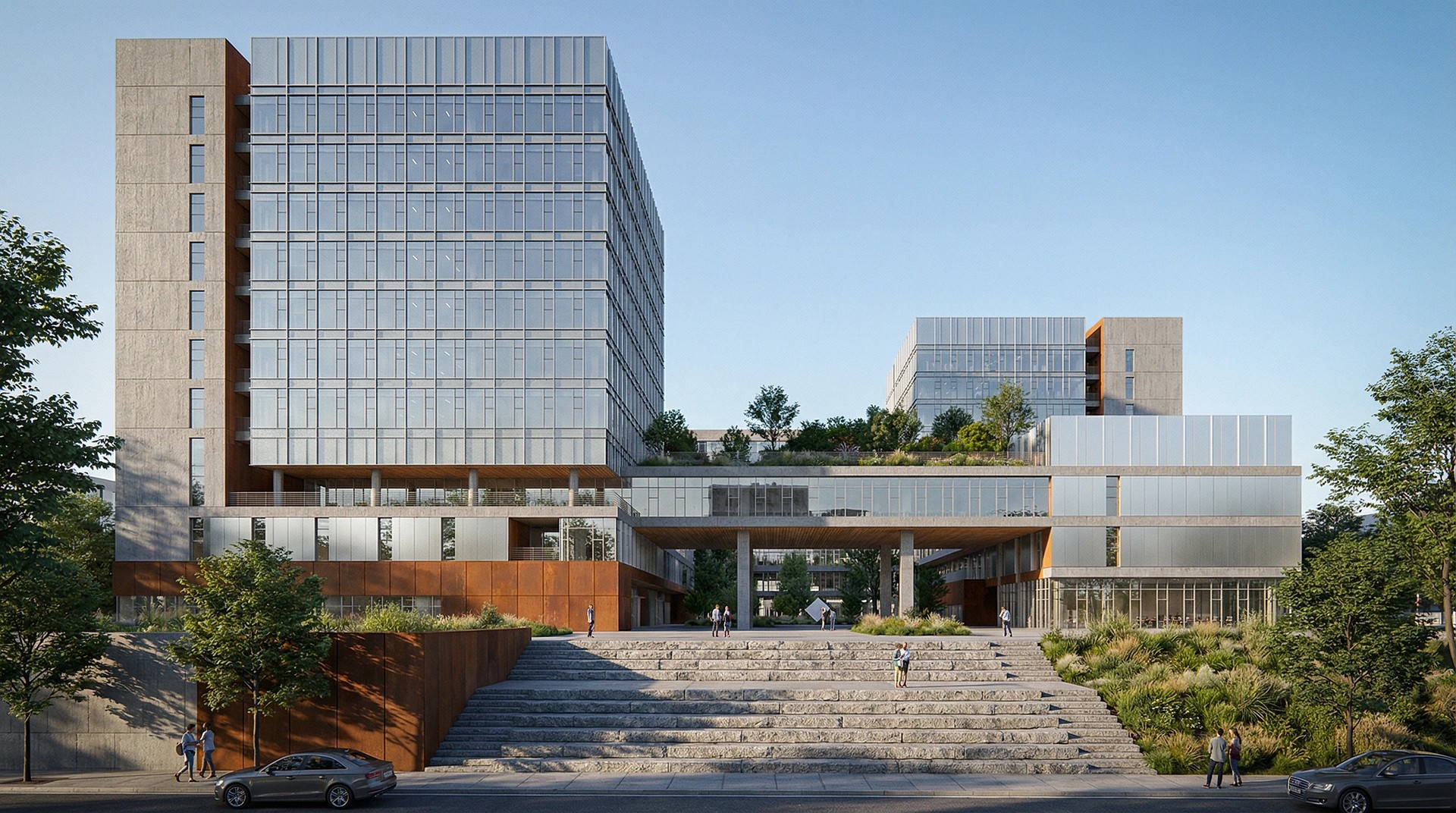 Lumion-style AI architectural render 3