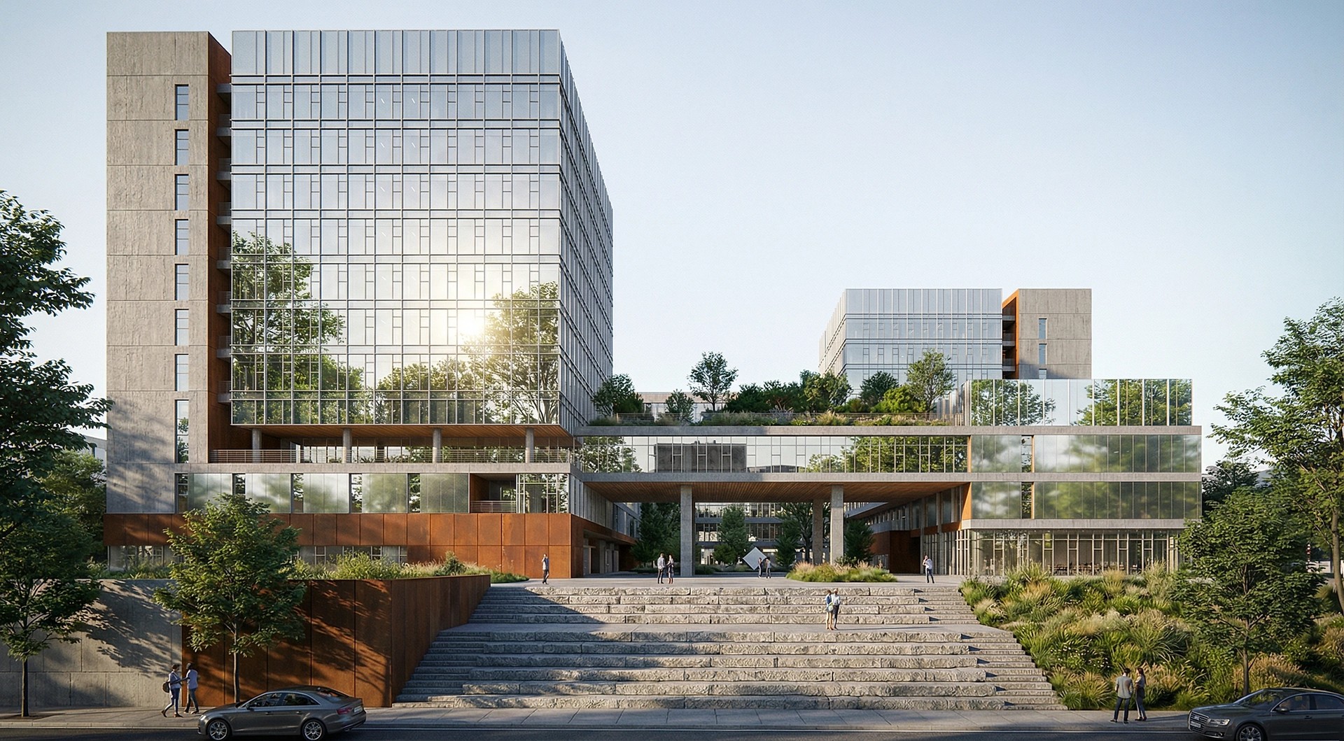 Lumion-style AI architectural render 4