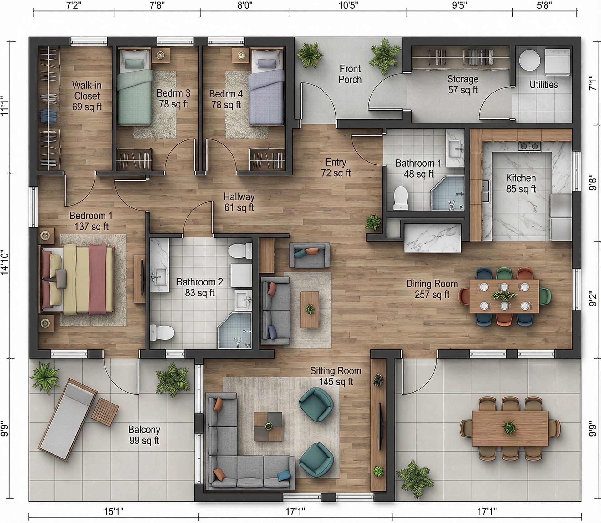 Architectural scale plan reference 2